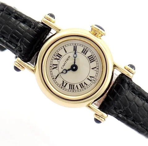 Cartier Diabolo 1470 20mm Yellow gold White