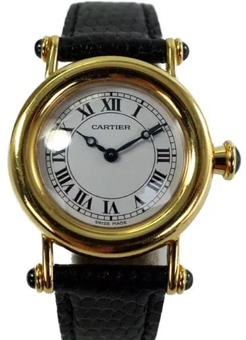 Cartier Diabolo 1440 27mm Yellow gold White