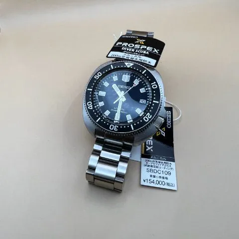 Seiko Prospex SBDC109 Stainless steel Black Japan Dealer EveryWatch