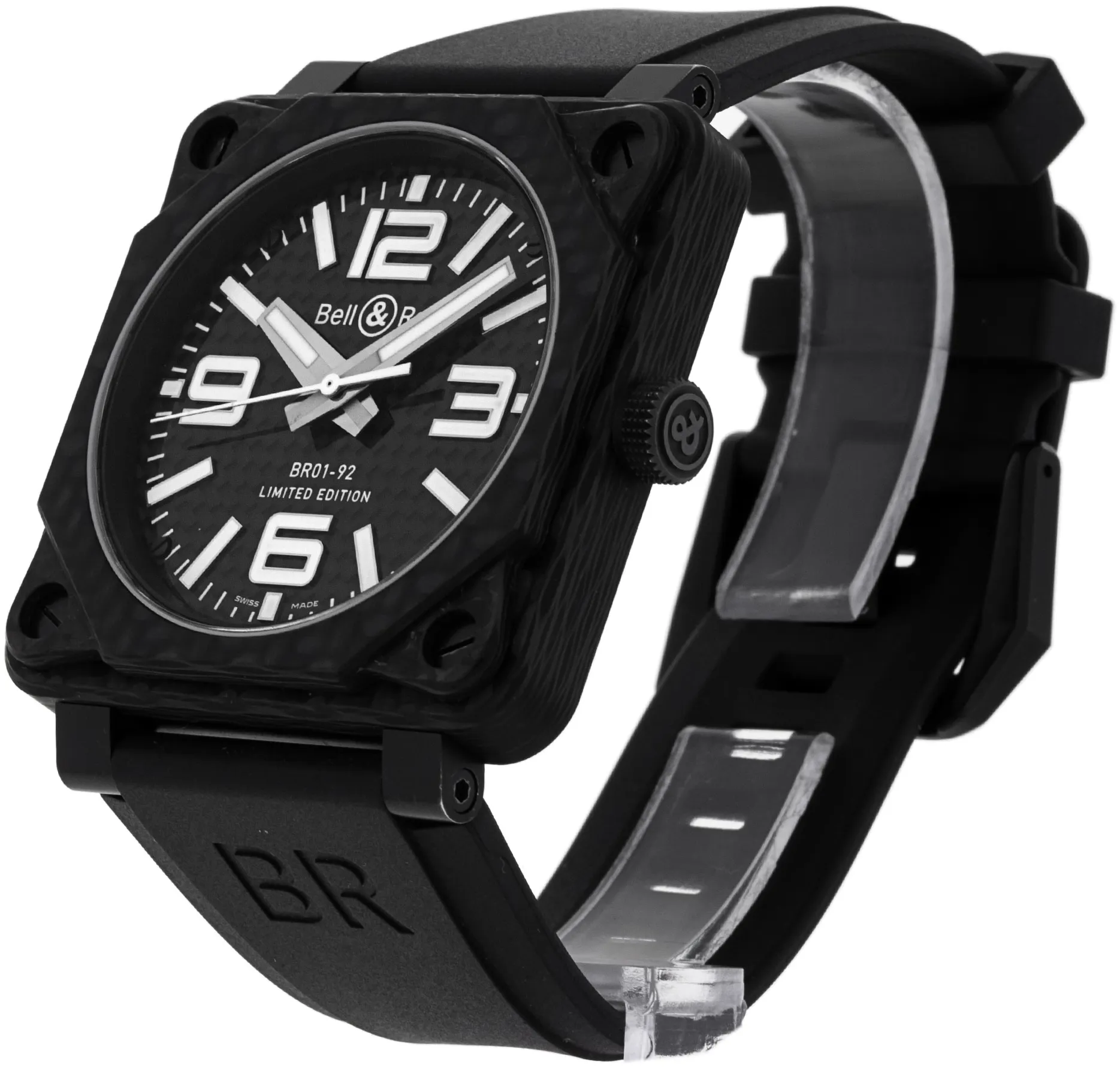 Bell & Ross BR 01-92 Carbon Fibre 46mm Carbon fiber Black 1