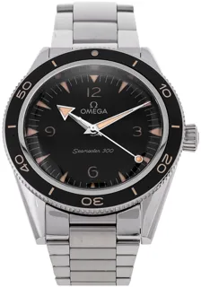 Omega Seamaster 300 234.30.41.21.01.001 Stainless steel Black Quarter Arabic