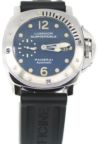 Panerai Submersible PAM 00024 44mm Stainless steel Black