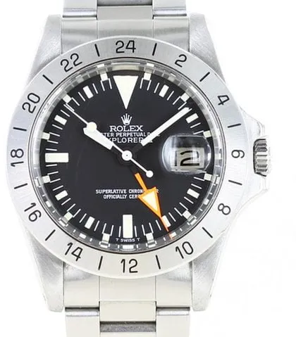 Rolex Explorer II 1655 40mm Stainless steel Black