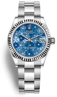 Rolex Datejust 31 278274-0035 White gold and Stainless steel Blue