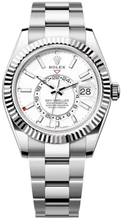 Rolex Sky-Dweller 336934-0003 White gold and Stainless steel White