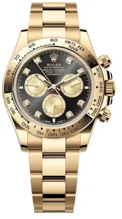 Rolex Daytona 126508 Yellow gold Black