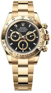 Rolex Daytona 126508-0004 Yellow gold Black