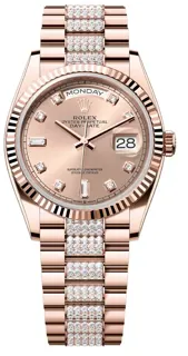 Rolex Day-Date 36 128235 Everose gold Pink