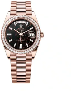 Rolex Day-Date 40 228345RBR Everose gold Brown