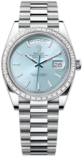 Rolex Day-Date 228396TBR-0039 Platinum