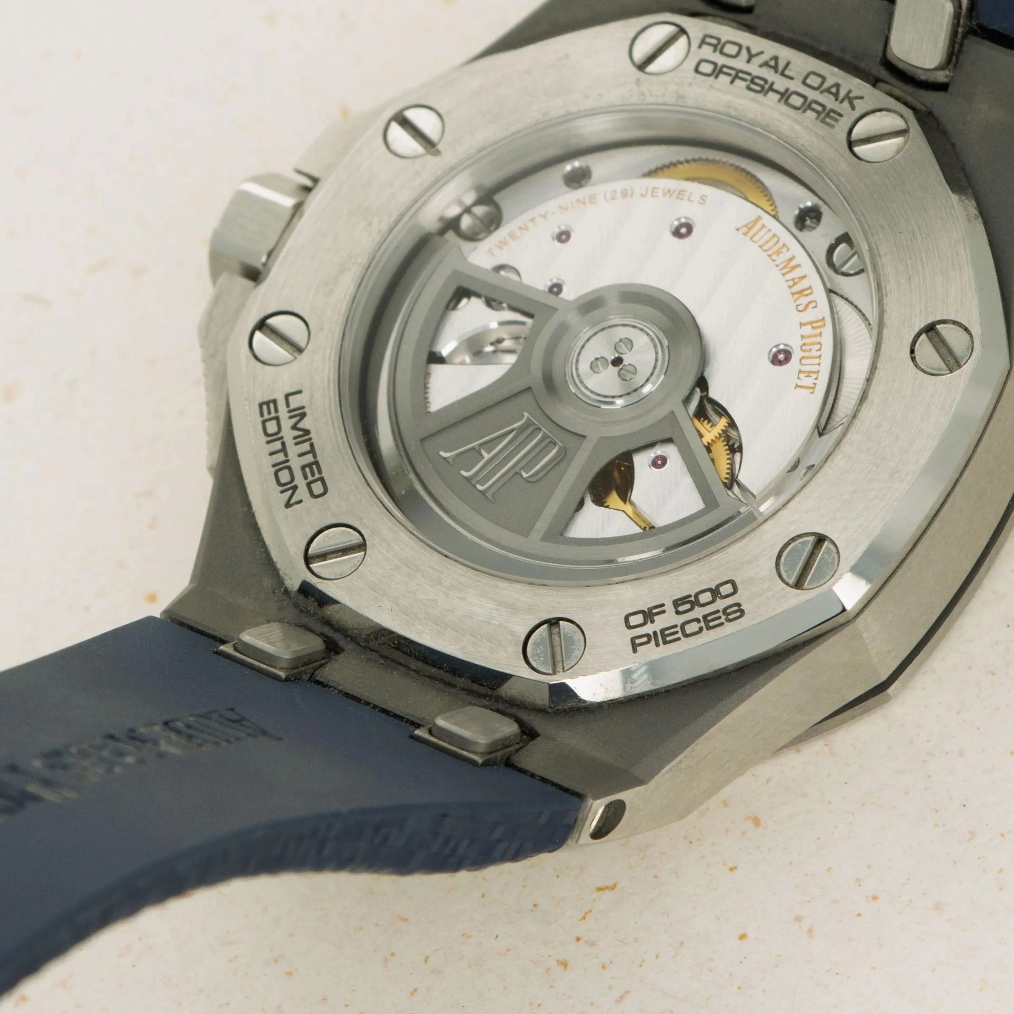 Audemars Piguet Royal Oak Offshore 77600TI.OO.A343CA.01 37mm Titanium Blue 4