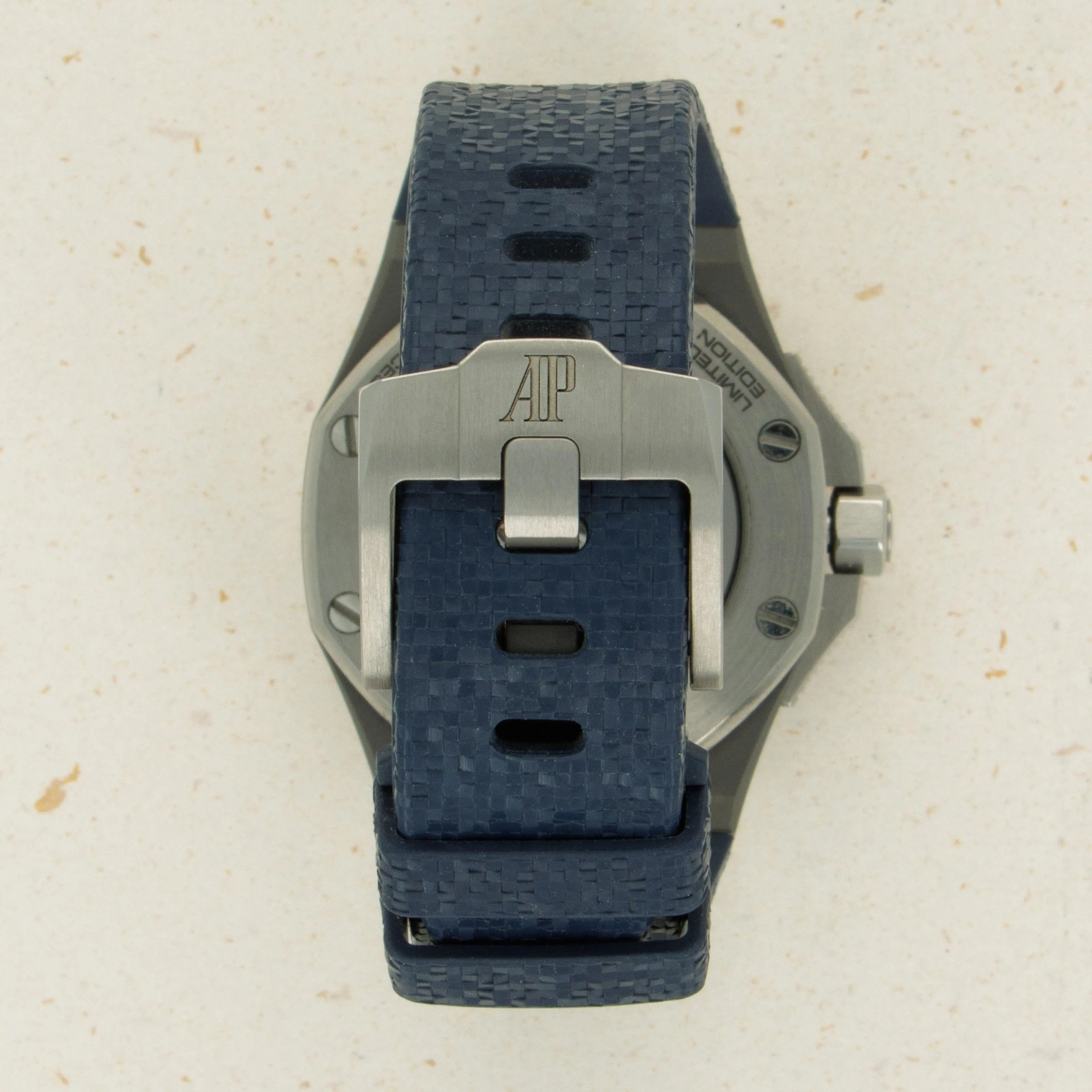 Audemars Piguet Royal Oak Offshore 77600TI.OO.A343CA.01 37mm Titanium Blue 9