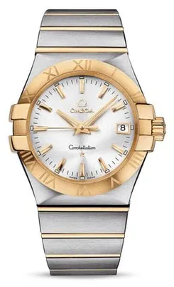 Omega Constellation Quartz 123.20.35.60.02.002 35mm Yellow gold and Stainless steel Silver