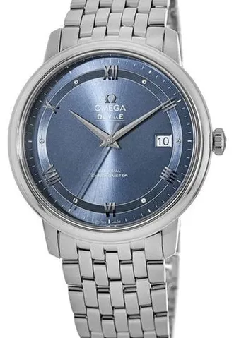 Omega De Ville 424.10.40.20.03.002 39.5mm Blue