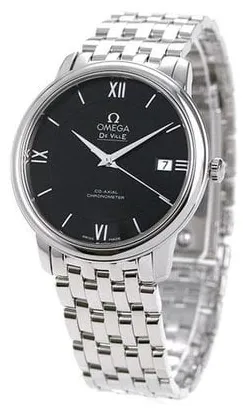 Omega De Ville Prestige 424.10.37.20.01.001 41mm Stainless steel Black