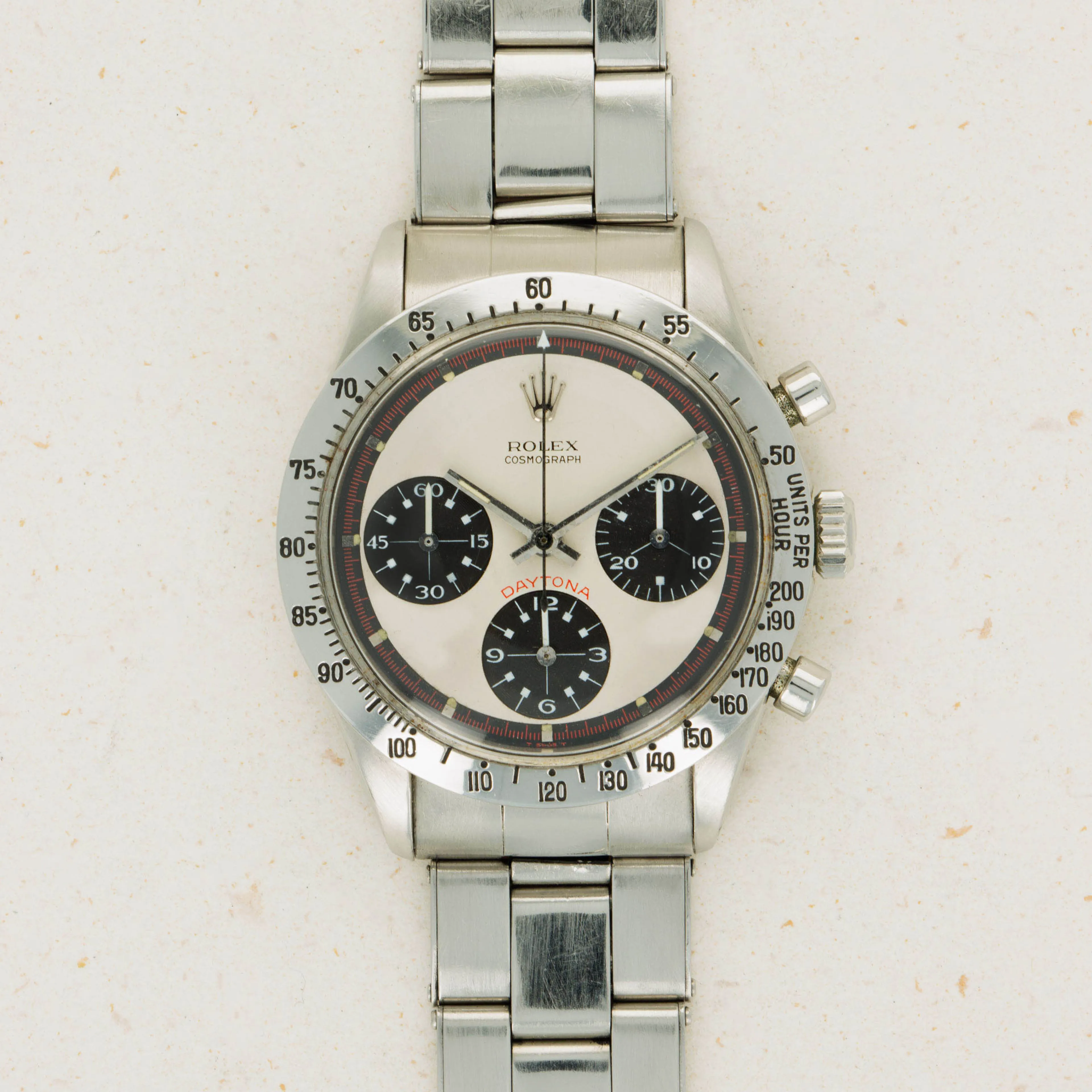 Rolex Daytona 6239 37mm Stainless steel White