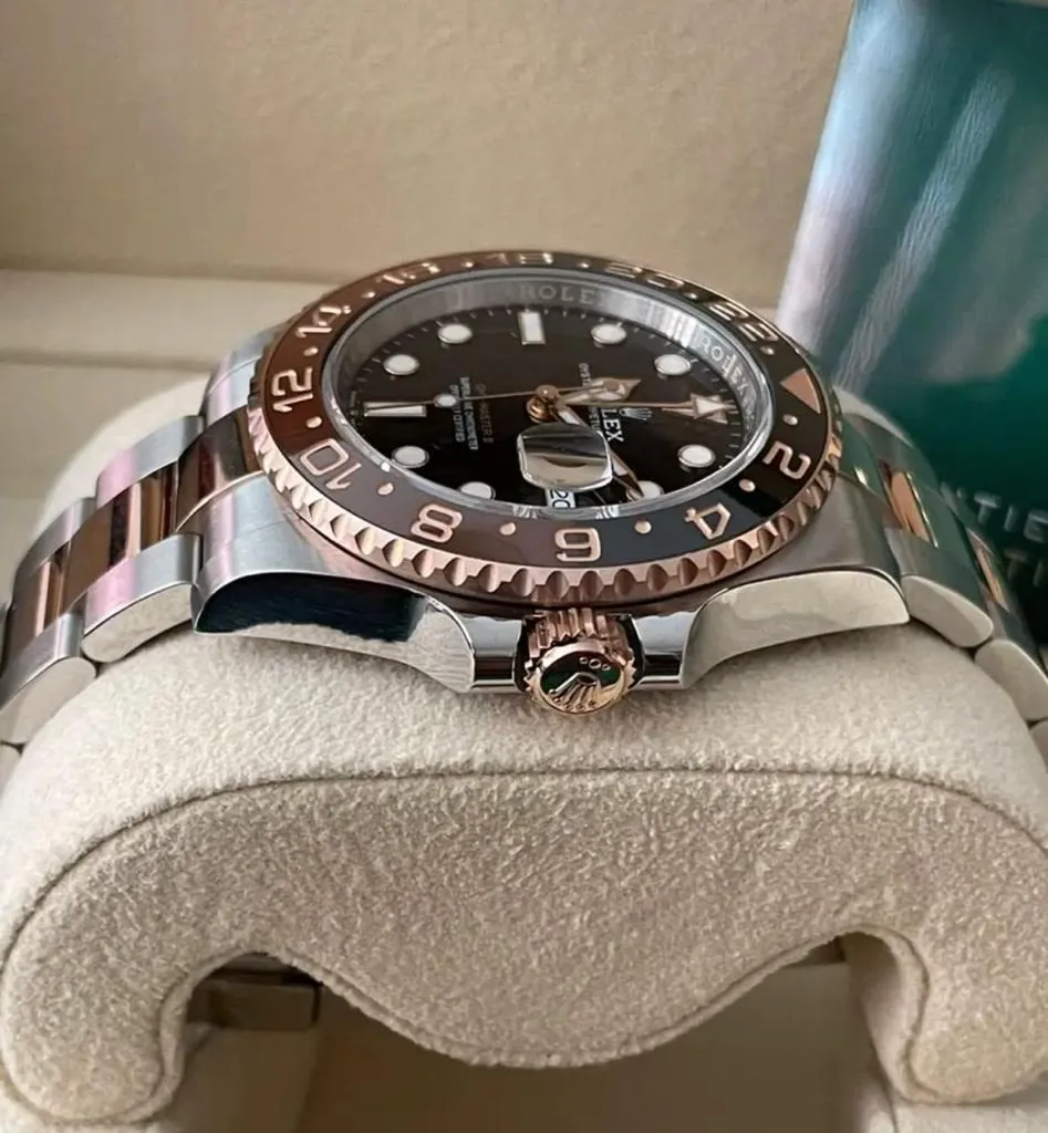 Rolex GMT-Master II 126711CHNR 40mm Yellow gold and Stainless steel Black 1