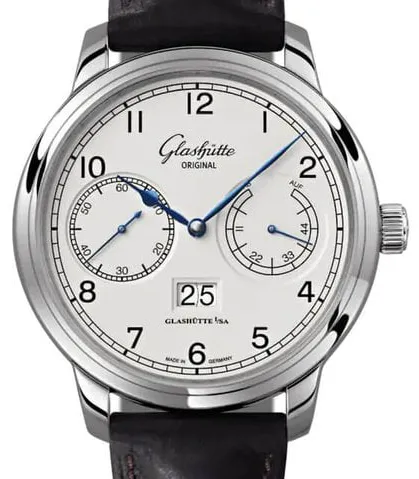 Glashütte Senator 100-14-05-02-05 44mm Stainless steel Silver