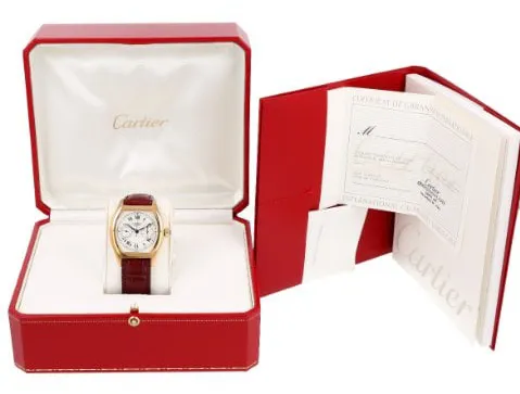 Cartier Tortue 2356 0mm Yellow gold White