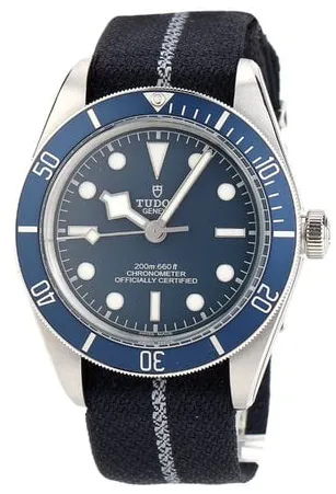 Tudor Black Bay M79030B-0002 39mm Stainless steel Blue