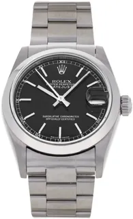 Rolex Datejust 31 78240 Stainless steel Black Baton