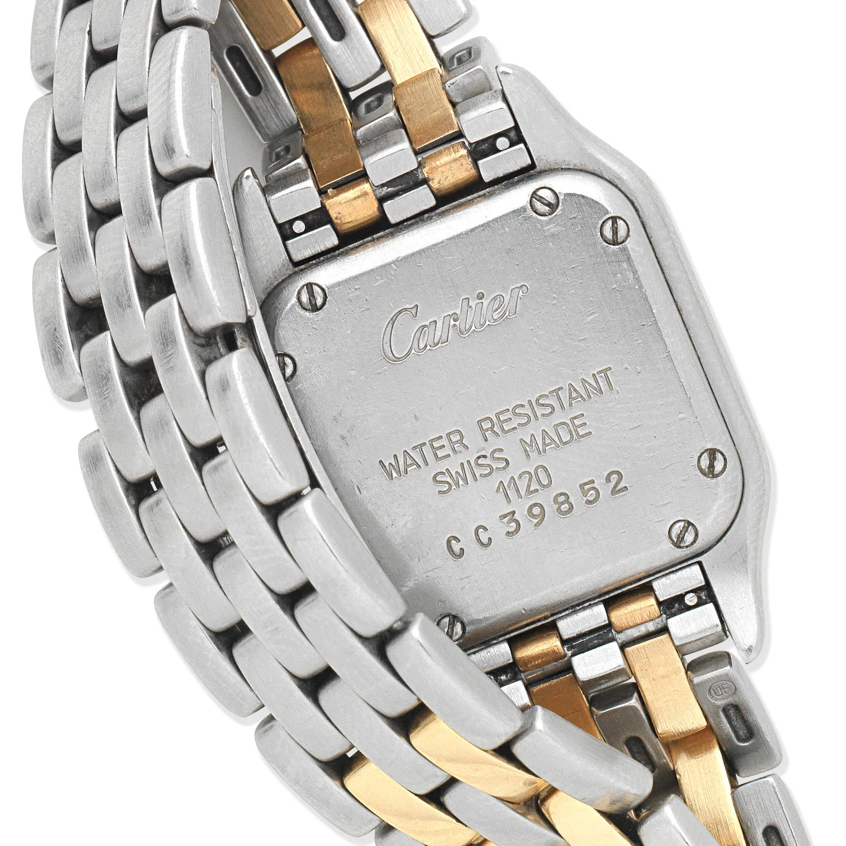 Cartier Panthère 1120 22mm Yellow gold and Stainless steel Silver 1