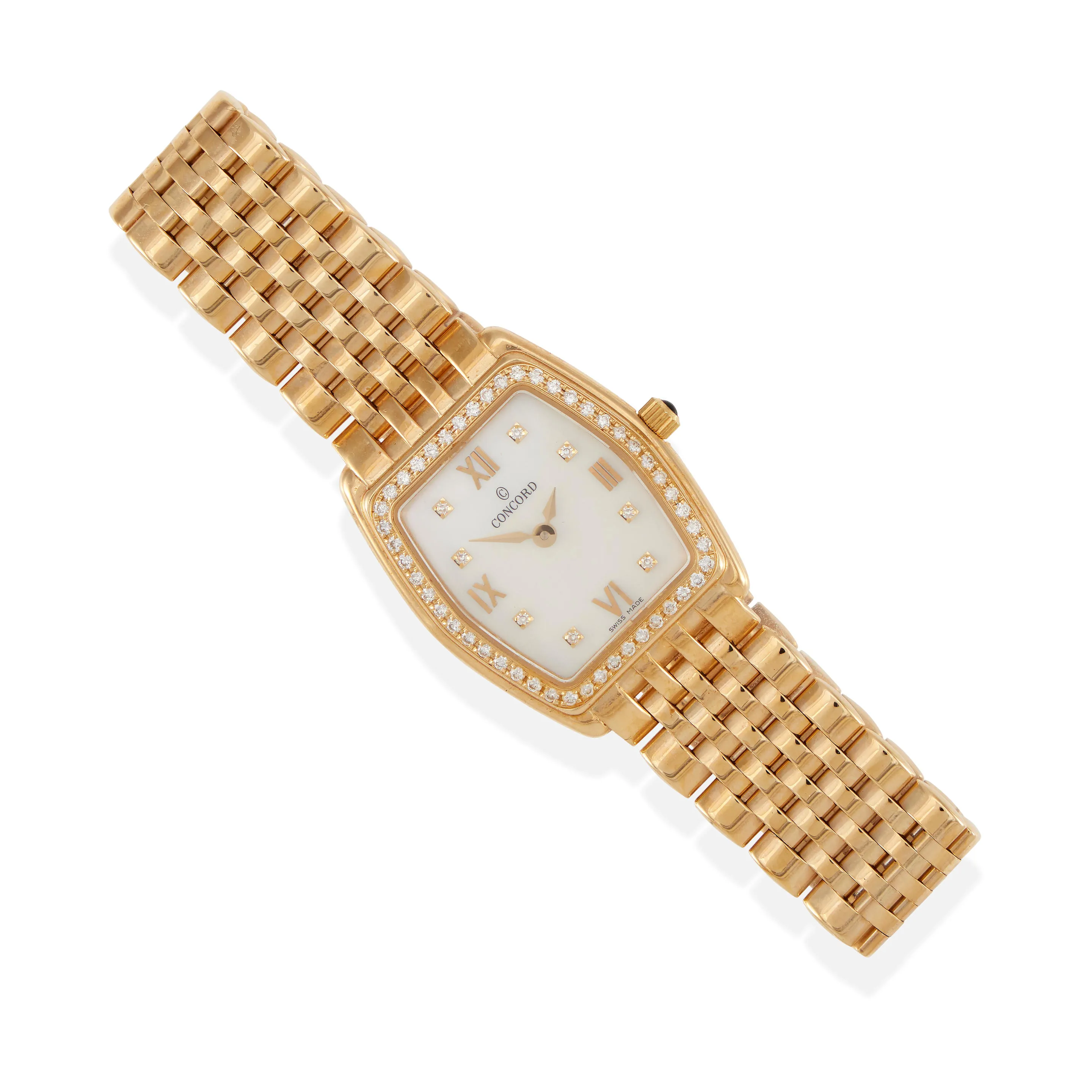 Concord 30mm Yellow gold Mother-of-pearl