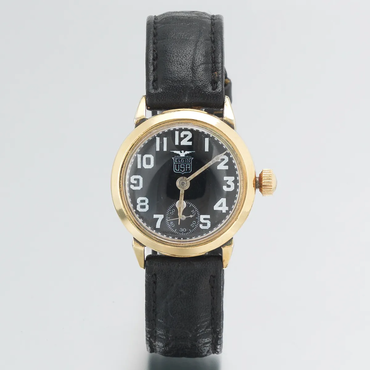 Elgin elgin 31mm Gold-plated Black