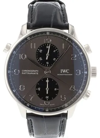 IWC Portugieser IW371216 41mm Stainless steel Black