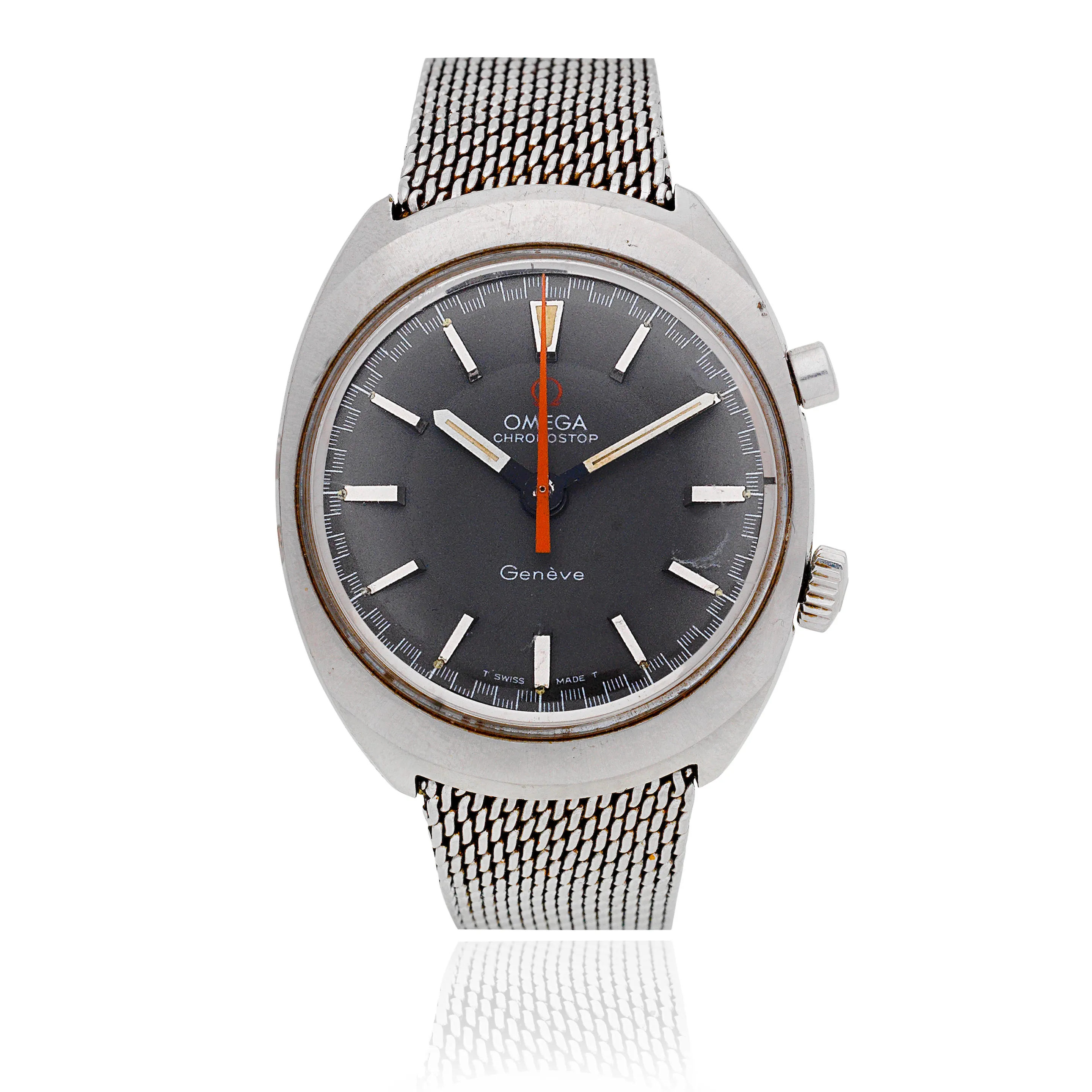 Omega Chronostopp 145.010 34mm Stainless steel Gray