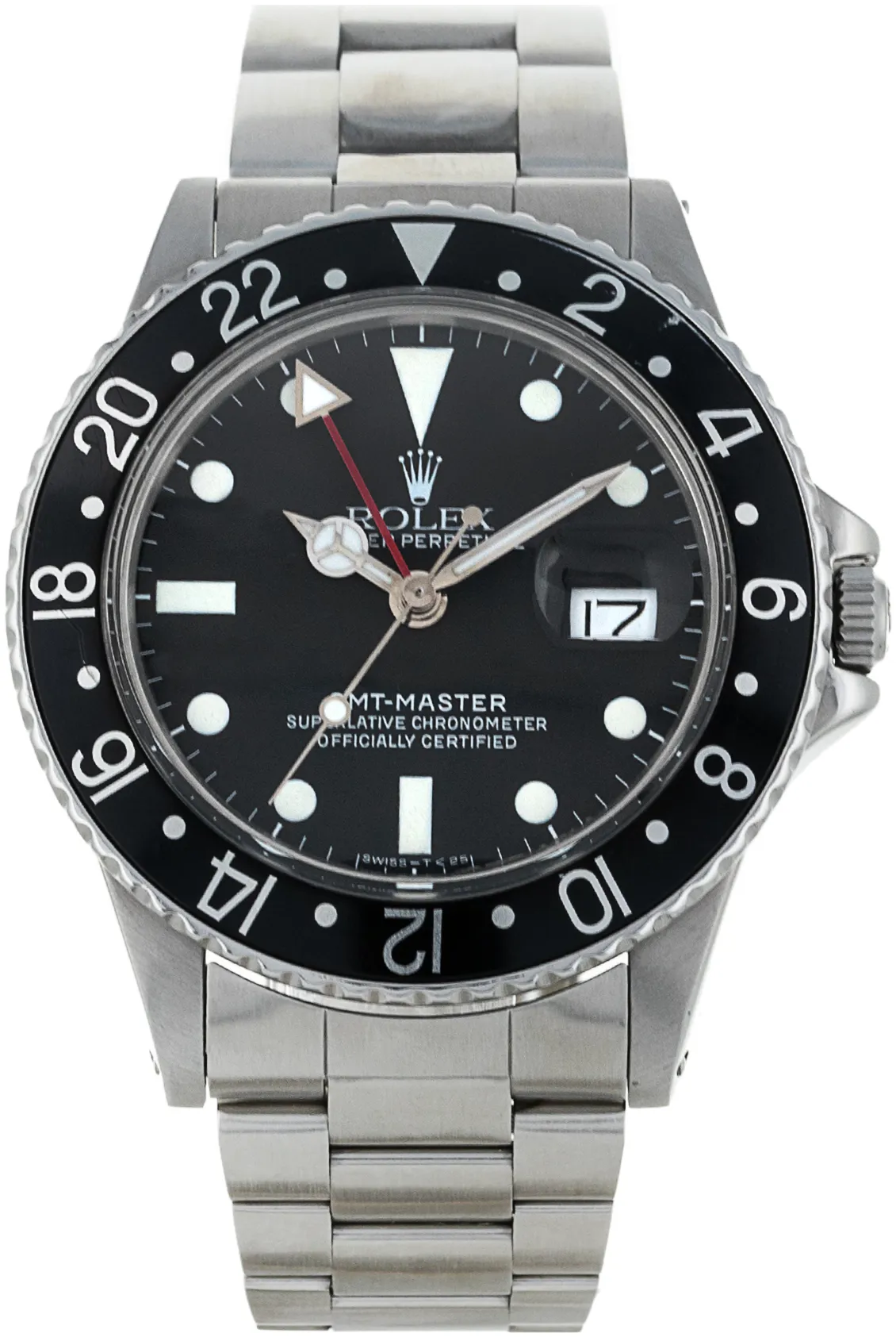 Rolex GMT-Master 16750 40mm Stainless steel Black