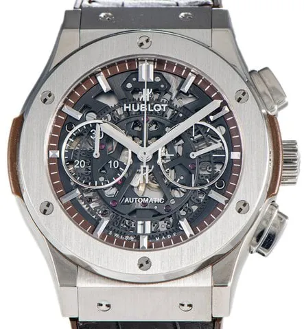 Hublot Classic Fusion 525.NX.3270.LR 45mm Titanium Transparent