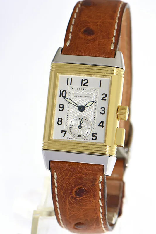 Jaeger-LeCoultre Reverso 255.5.82 23mm Yellow gold and Stainless steel Silvered