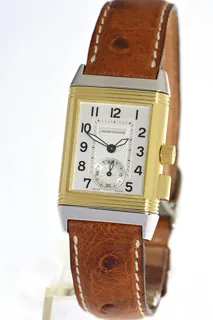 Jaeger-LeCoultre Reverso 255.5.82 Yellow gold and Stainless steel Silver