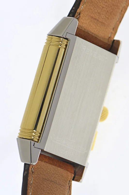 Jaeger-LeCoultre Reverso 255.5.82 23mm Yellow gold and Stainless steel Silvered 11