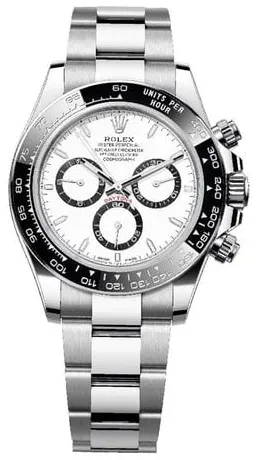 Rolex Daytona 126500LN 40mm Stainless steel White