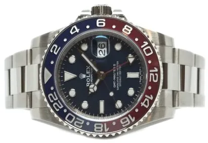 Rolex GMT-Master II 116719BLRO 40mm White gold Blue