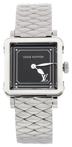 Louis Vuitton 23mm Stainless steel Black