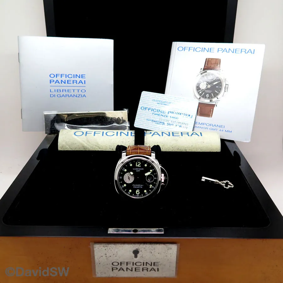 Panerai Luminor PAM 156 44mm Stainless steel Black 1