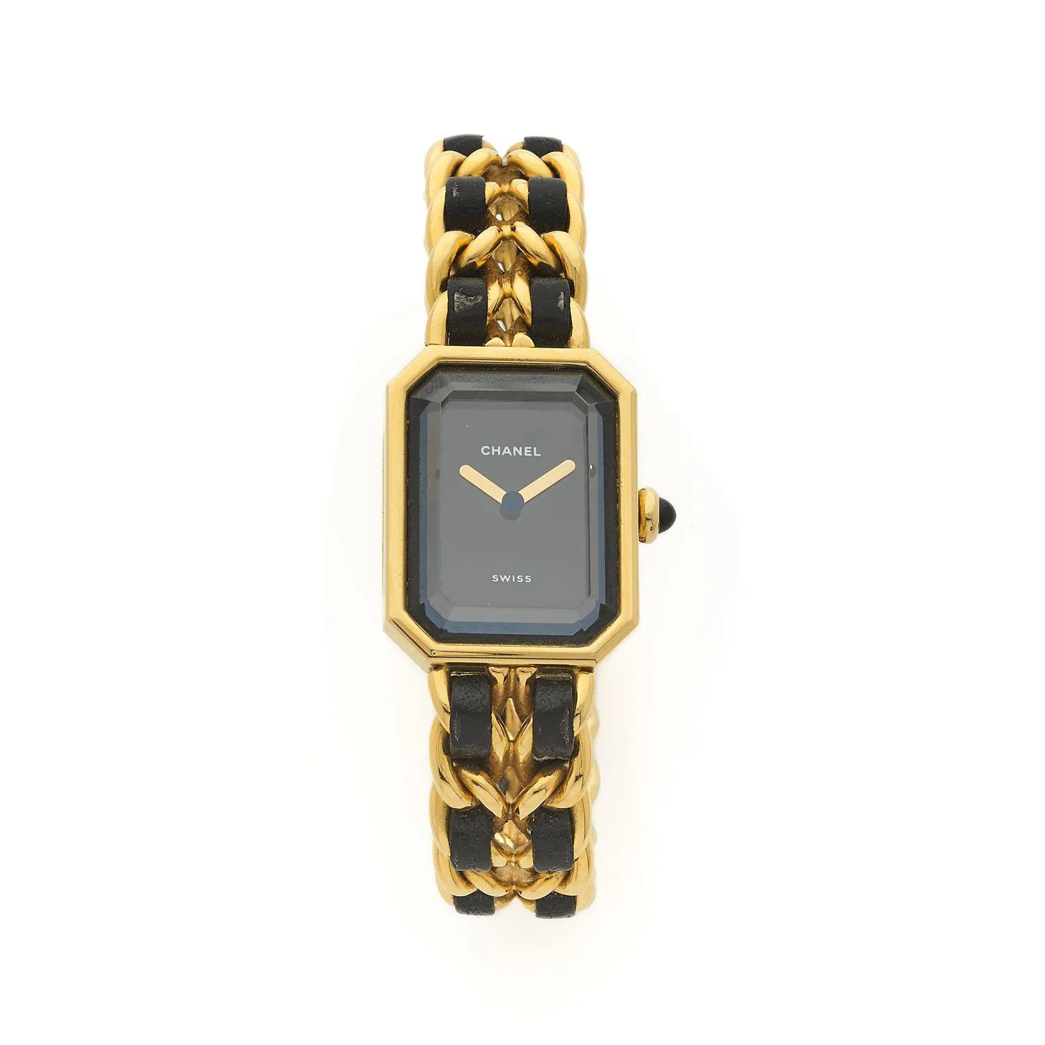 Chanel Premier 20mm Gold-plated Black