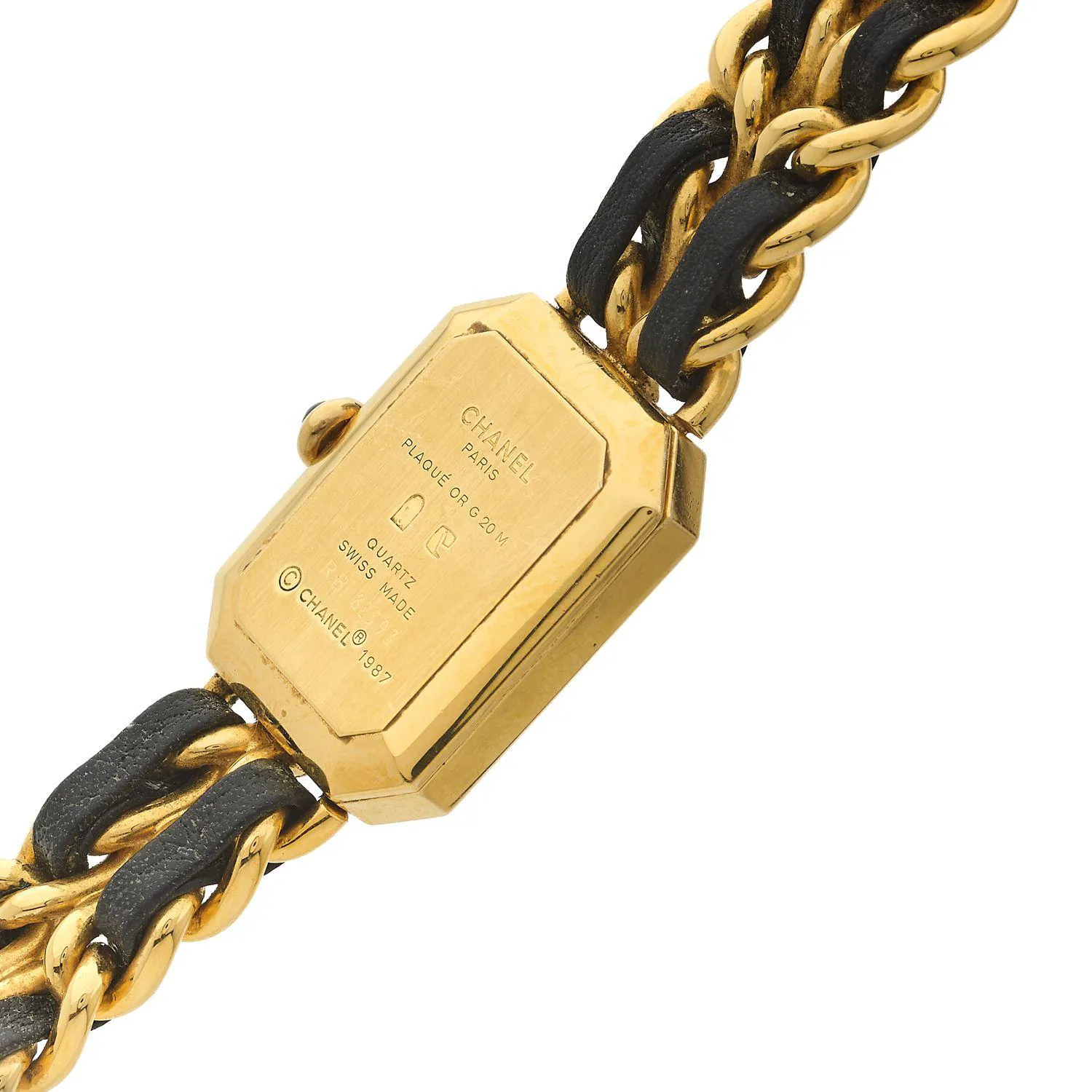 Chanel Premier 20mm Gold-plated Black 1