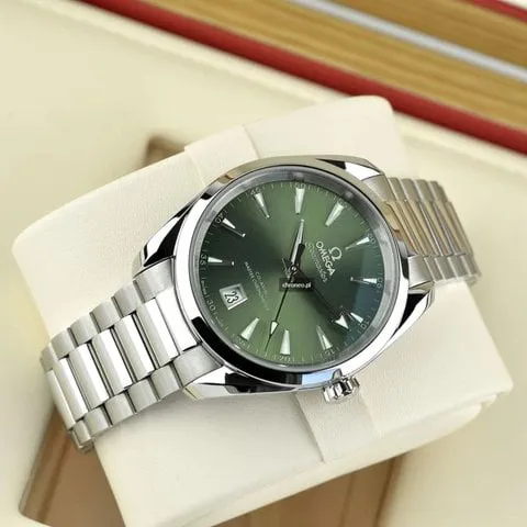 Omega Aqua Terra 220.10.38.20.10.002 38mm Steel Green