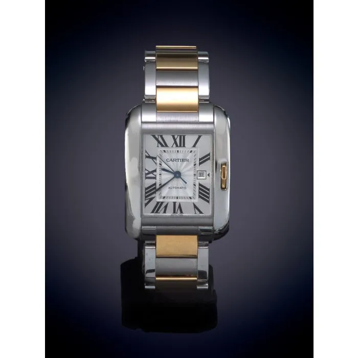 Cartier Tank Anglaise 3511 nullmm Stainless steel Gray