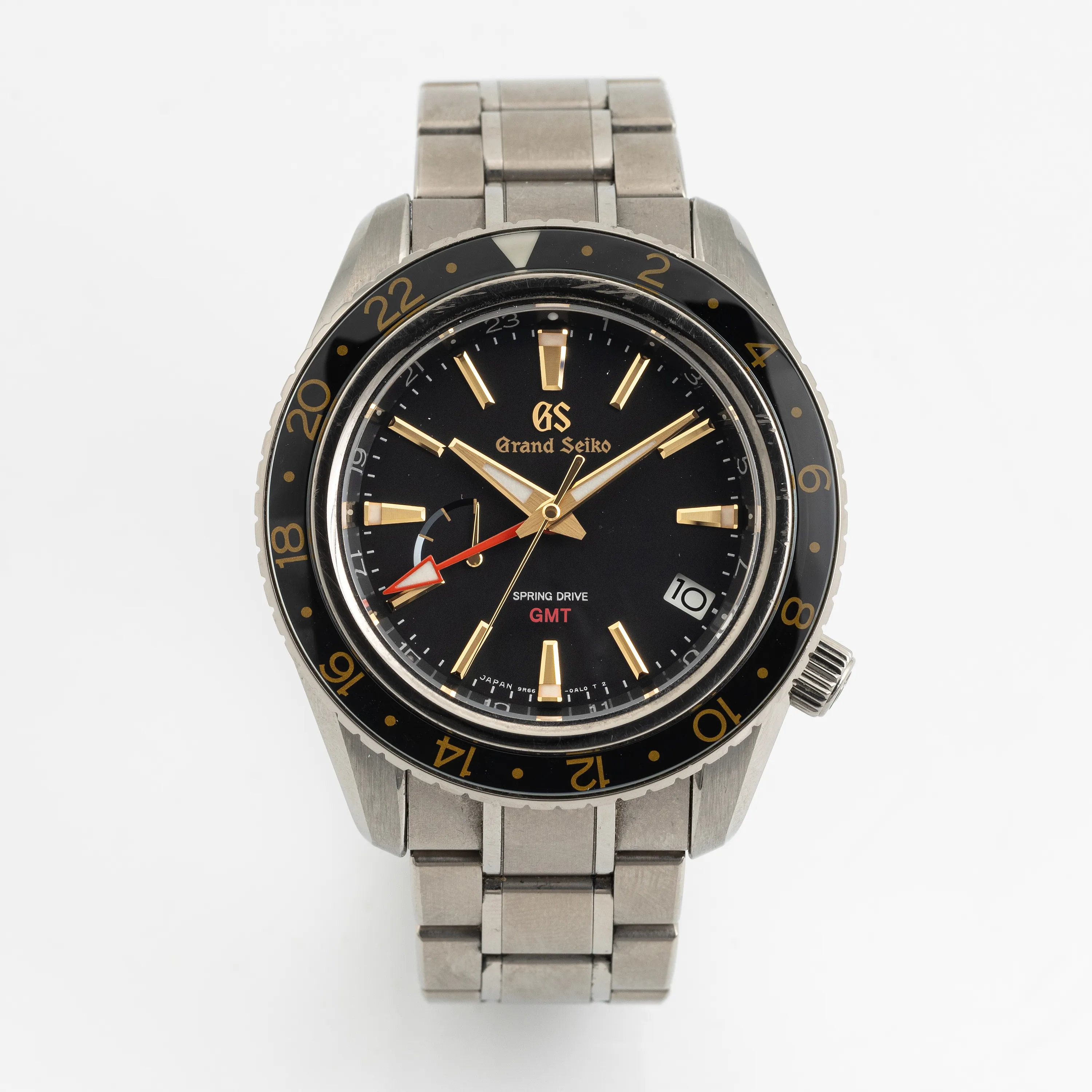 Grand Seiko Spring-Drive 9R66-0AF0 44mm Titanium Black