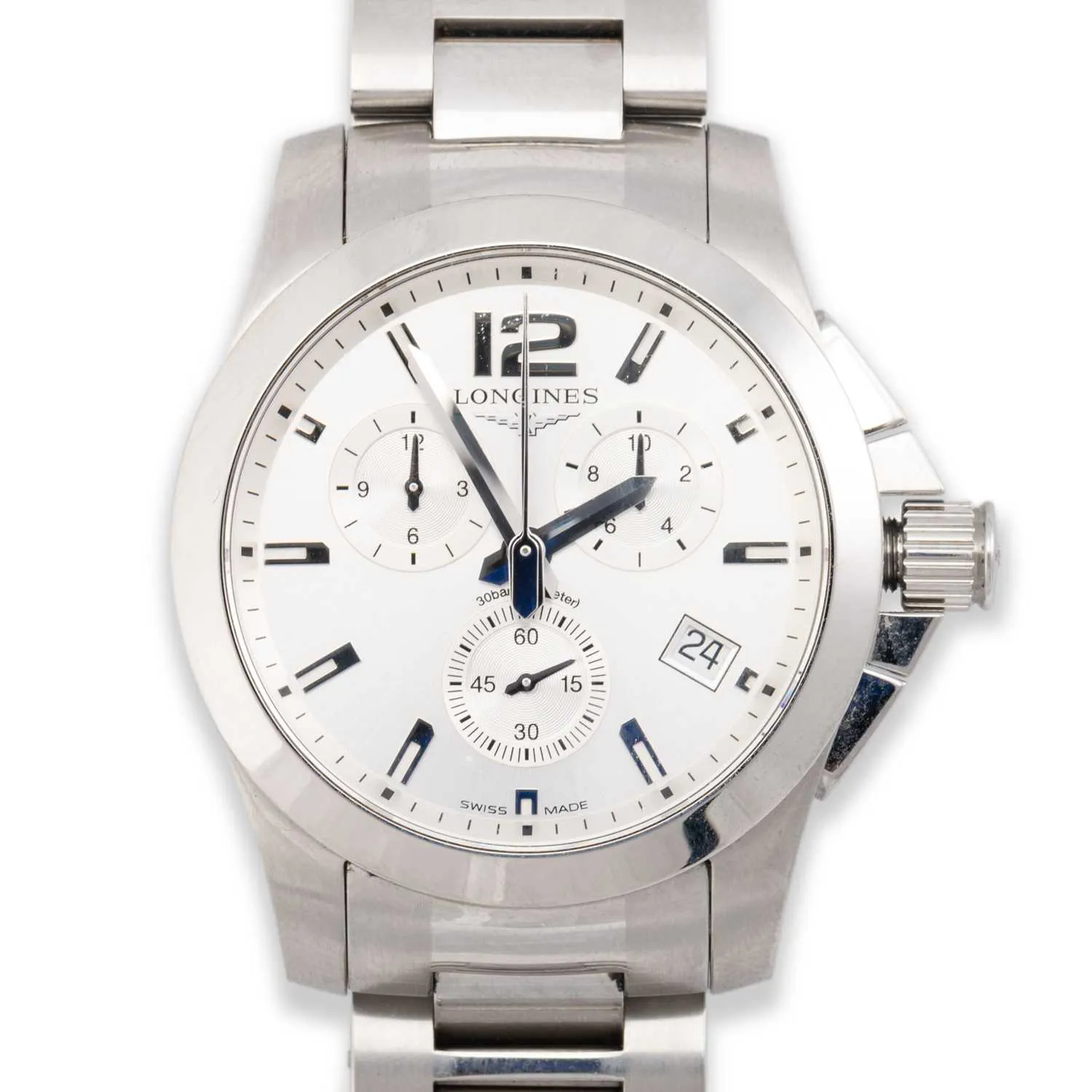 Longines Conquest 42mm Stainless steel Silver