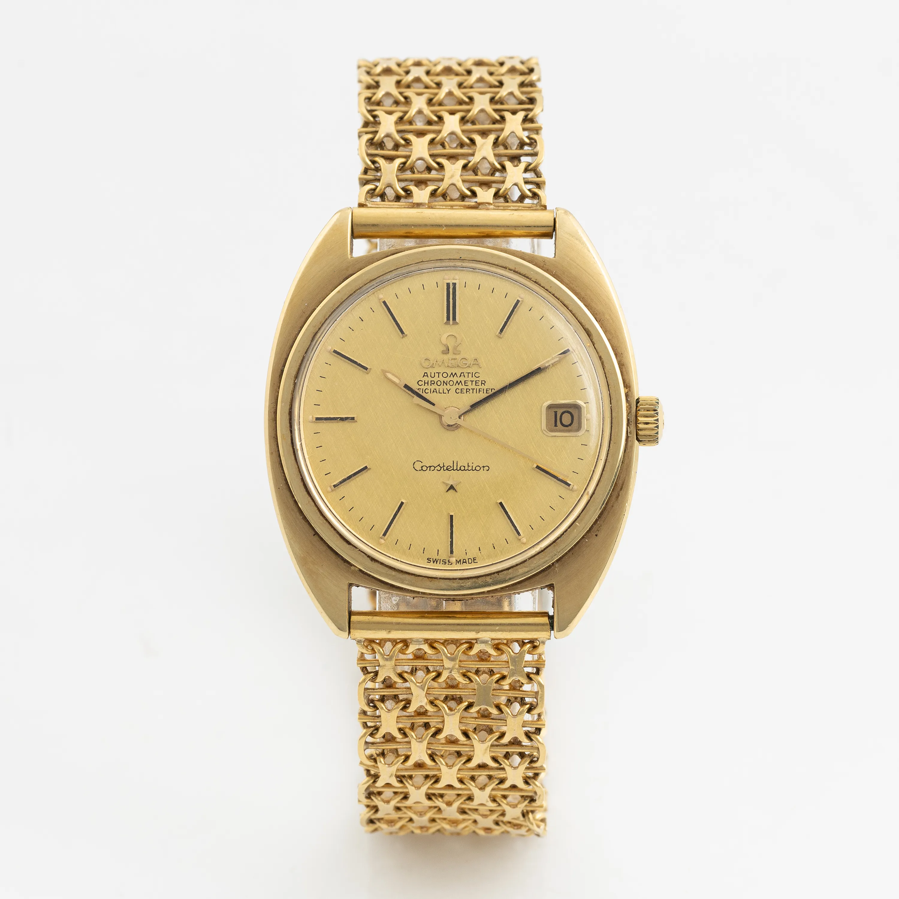 Omega Constellation CD 168017 SP 35mm Yellow gold Gold