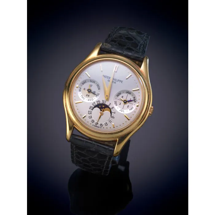 Patek Philippe Perpetual Calendar 3940J 36mm Yellow gold Gray