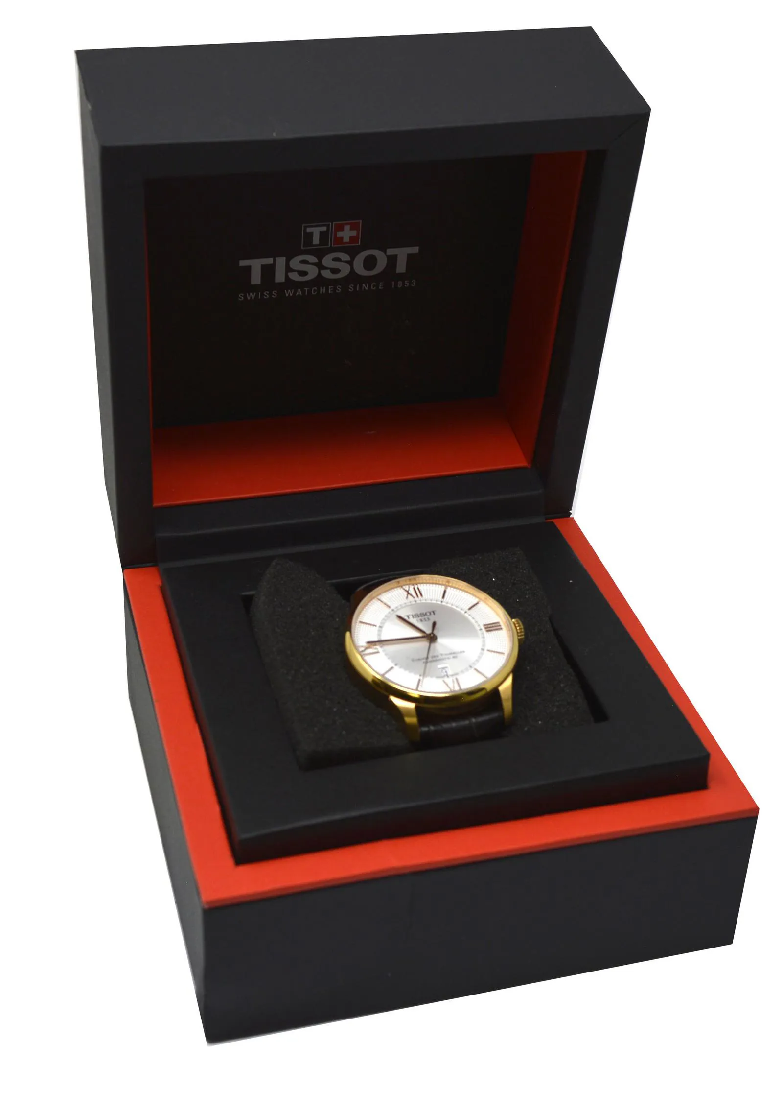 Tissot Chemin Des Tourelles TO99407603800 42mm Rose gold Silver 1