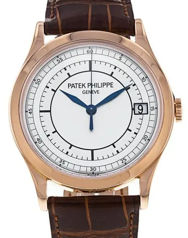 Patek Philippe Calatrava 5296R-001 38mm Rose gold Silver