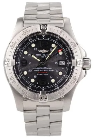 Breitling Superocean A17390 44mm Stainless steel Black